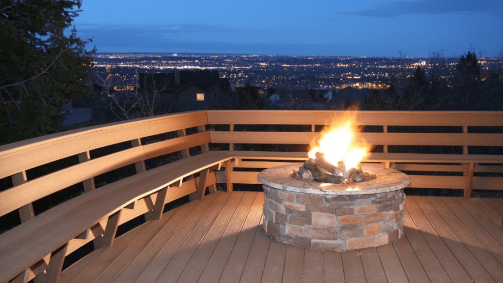 Custom Home Fire Pit