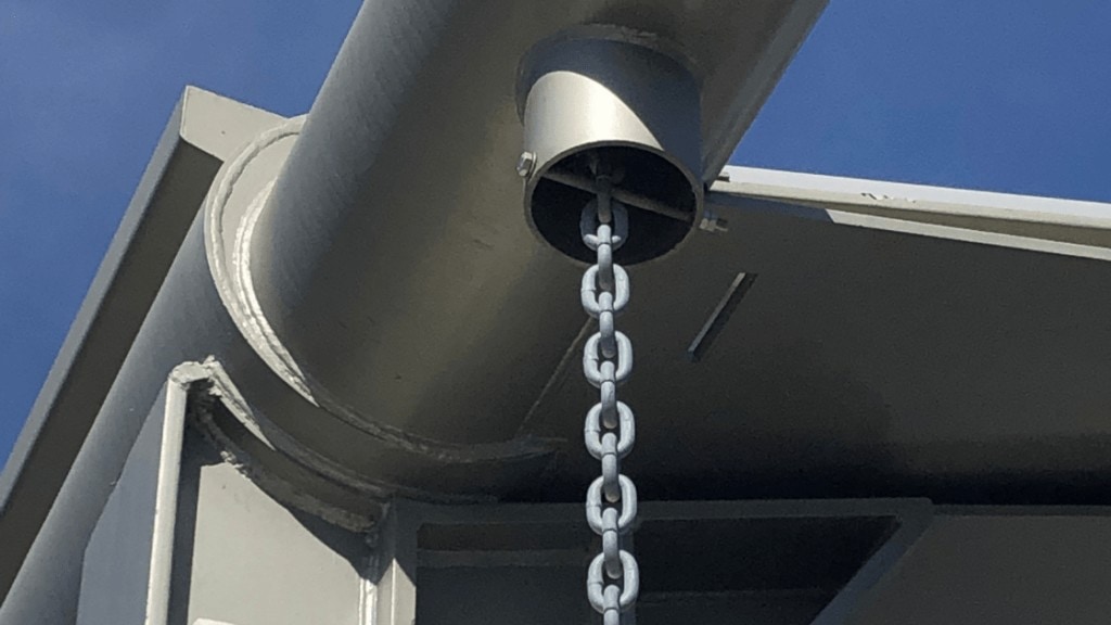 Regular rain chain 