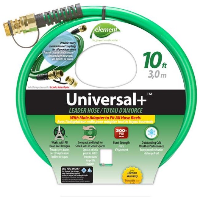 1/2 in. x 10 ft. Universal Hose