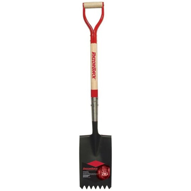 30 in. Wood D-Handle Roof Shovel