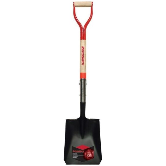 30 in. Wood D-Handle Transfer Shovel