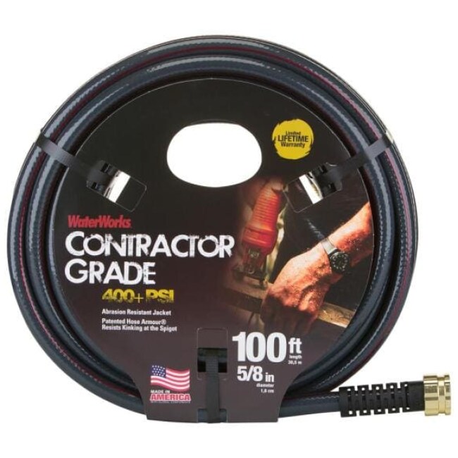 5/8 in. Dia x 100 ft. Contractor Water Hose