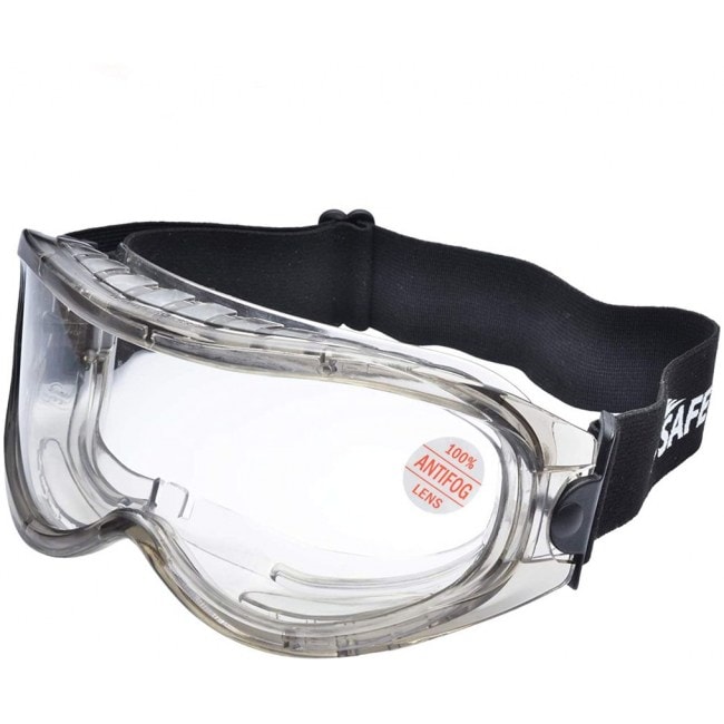 Anti Fog Safety Goggle Scratch Resistant Safety Over Glasses Lens UV Protection