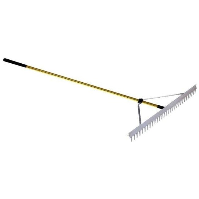 Heavy-Duty Landscape Rake with 60 in. Classic Fiberglass Handle