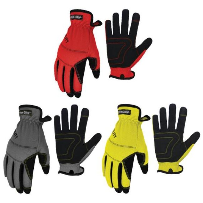 Large Utility Work Gloves (3-Pair)