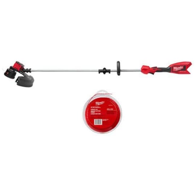 M18 18-Volt Lithium-Ion Brushless Cordless String Trimmer (Tool-Only) with 0.095 in. x 250 ft. Trimmer Line