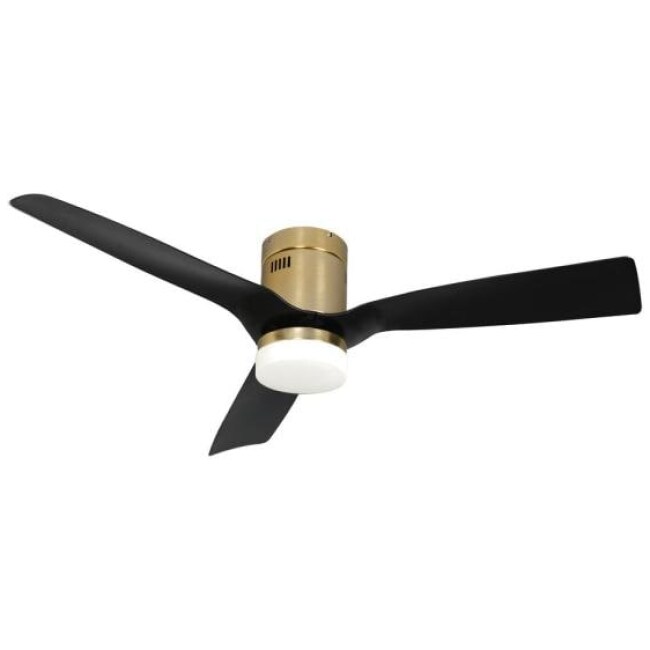 Striver 52 in. Indoor/Outdoor Gold Smart Ceiling Fan, Dimmable LED Light and Remote, Works with Alexa/Google Home/Siri