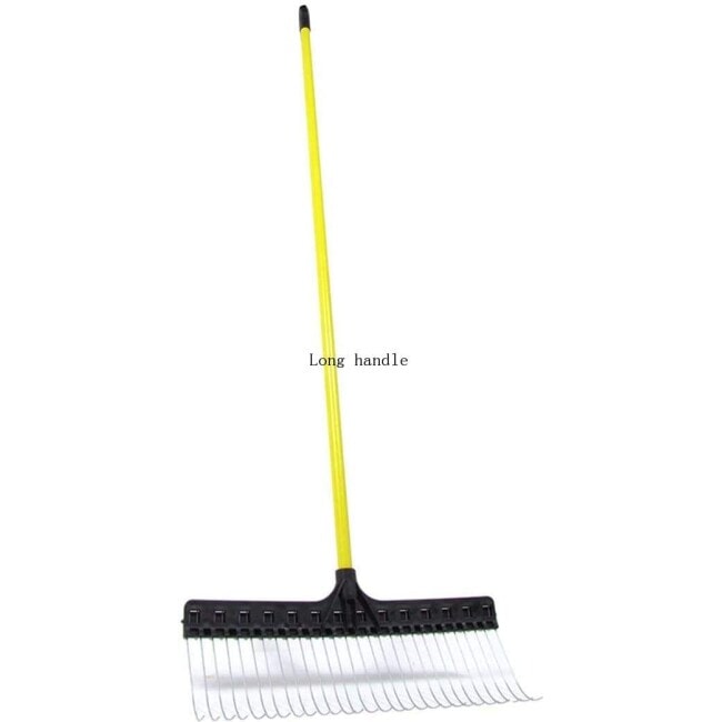 TRG GK102R The Groundskeeper II Rake, yellow