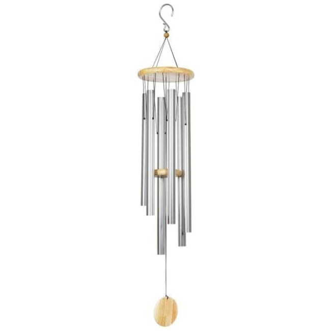 Silver Large Metal Wind Chimes