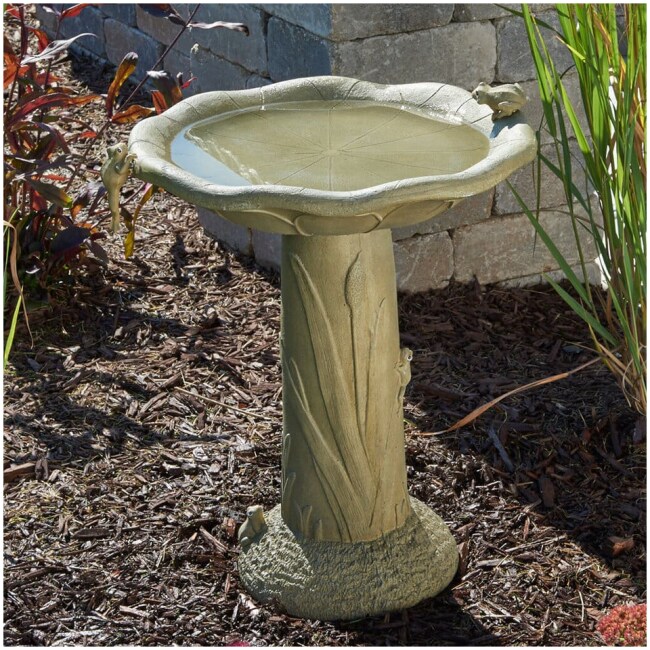 Lipson Acadia Birdbath