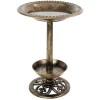 Patio Premier Brushed Bronze Birdbath with Planter