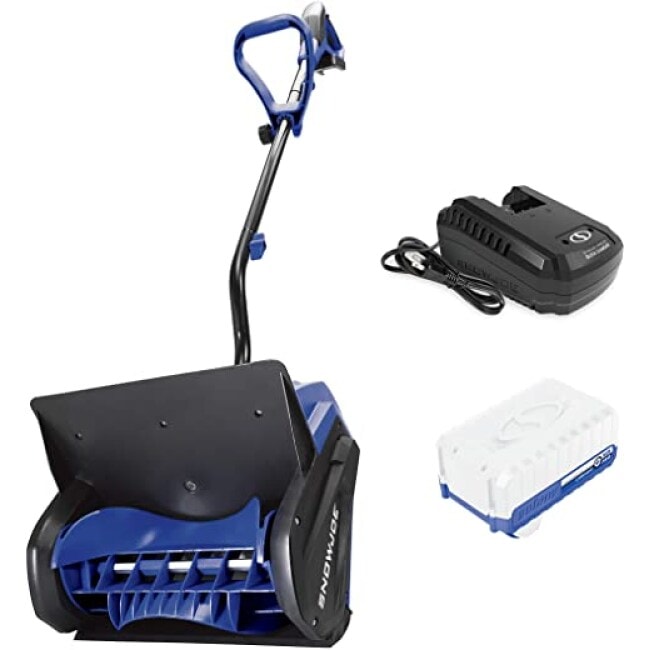 Snow Joe 24V-SS13 24-Volt iON+ 13-Inch 4-Ah Cordless Snow Shovel, Kit (w/4-Ah Battery + Quick Charger)