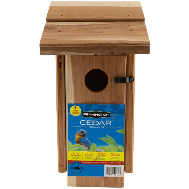 Pennington Cedar Bluebird Wild Bird House, 1 unit