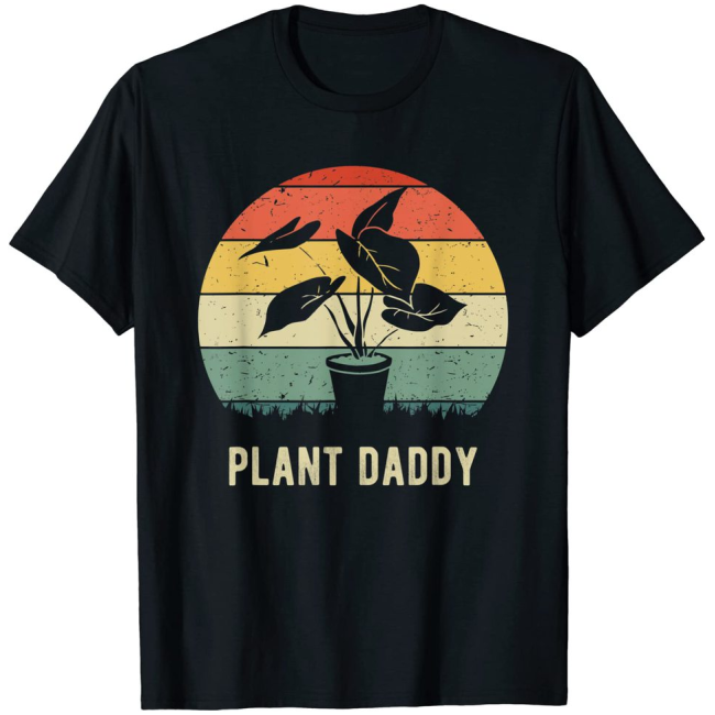 Plant Daddy Nature Botanical Gardener Plant Dad Gardening T-Shirt