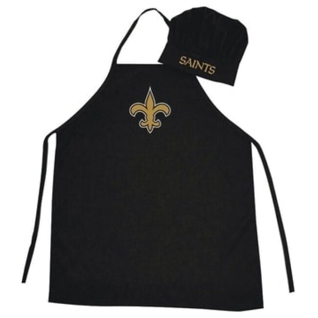 NFL Apron & Chef Hat - New Orleans Saints