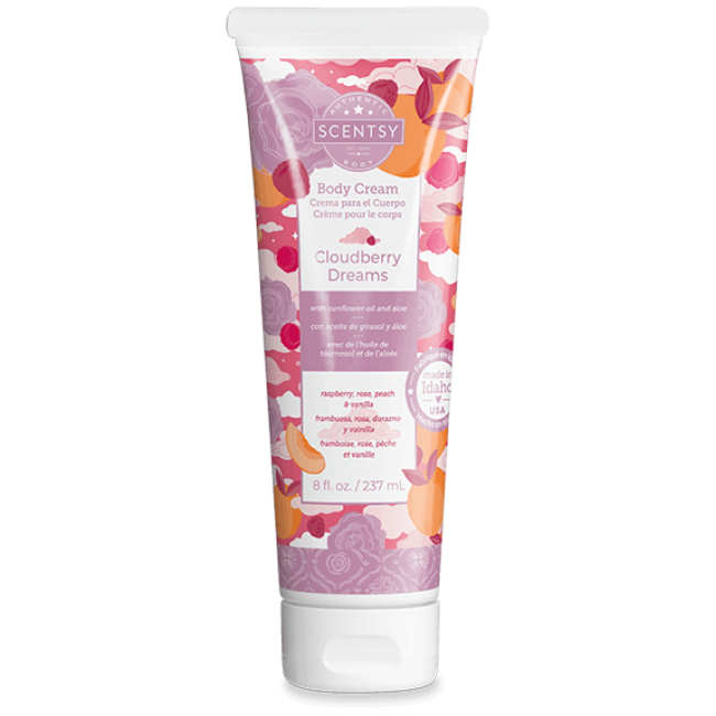 Scentsy Cloudberry Dreams Body Cream