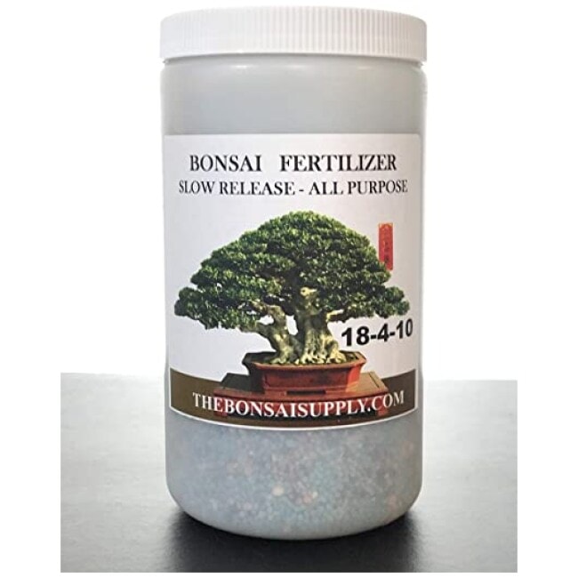 Bonsai Tree Fertilizer 2.4 LB Jar -Tons of Micro Nutrients Vital for Bonsai Health - Slow Release- Apply Every 30 Days (All Purpose Fertilizer)...