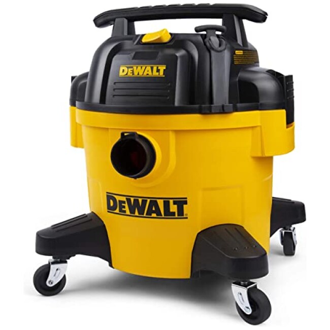 DEWALT DXV06P 6 gallon Poly Wet/Dry Vac, Yellow