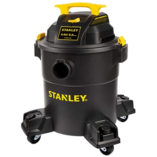 Stanley - SL18116P Wet/Dry Vacuum, 6 Gallon, 4 Horsepower Black