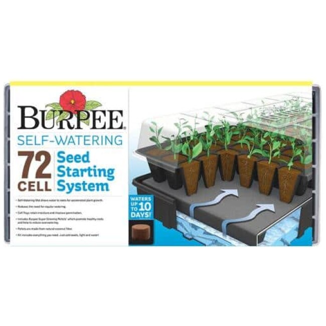 72-Cell Self-Watering Greenhouse Kit