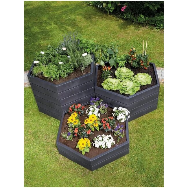 Hexagonal Raised Garden Bed Planter - Image 2