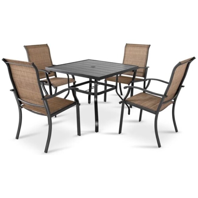 Nuu Garden Outdoor 5-Piece Dining Set - Image 2