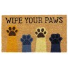 Avera Products | Wipe Your Paws, Natural Coir Fiber Doormat, Anti-Slip PVC or Latex Mat Back