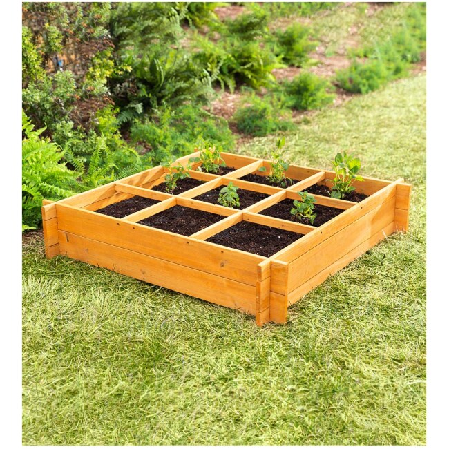 Wood Raised Garden Bed Gardening & Landscaping Solutions