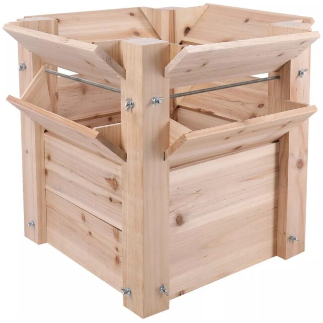 25"L Raised Bed Wooden Planter