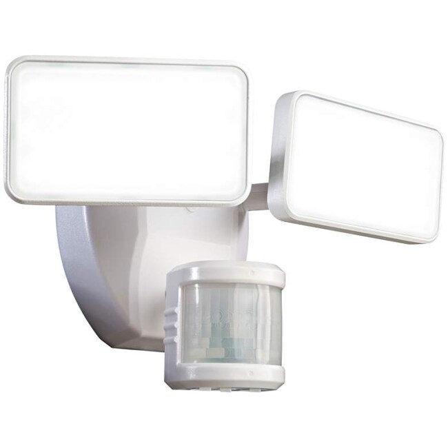 White 2000 Lumen Motion-Activated LED Security Light - Image 2