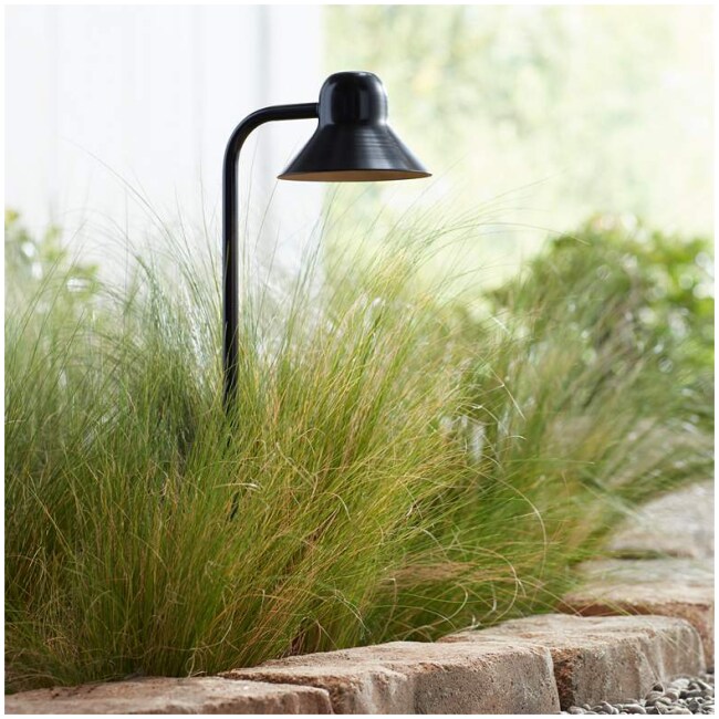 Jayce Collection 18 1/2" High Black LED Landscape Path Light