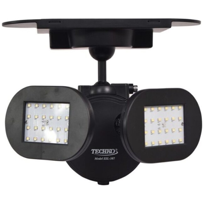 Techko Solar Twin Security Light