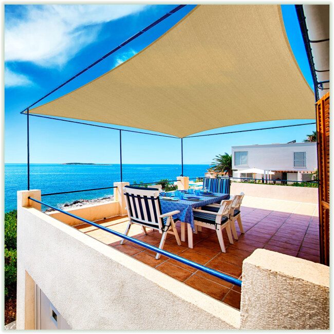 8' x 10' Rectangle Shade Sail