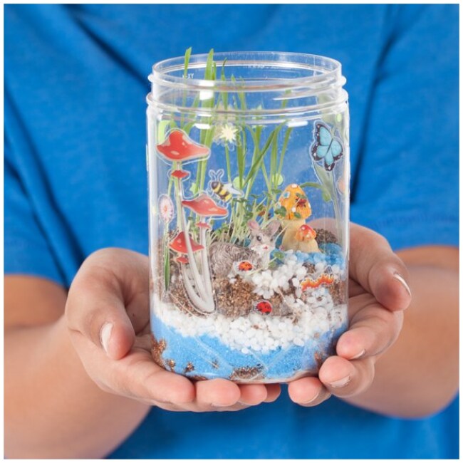 Creativity for Kids Grow N’ Glow Terrarium –Child Craft Activity for Boys and Girls - Image 2