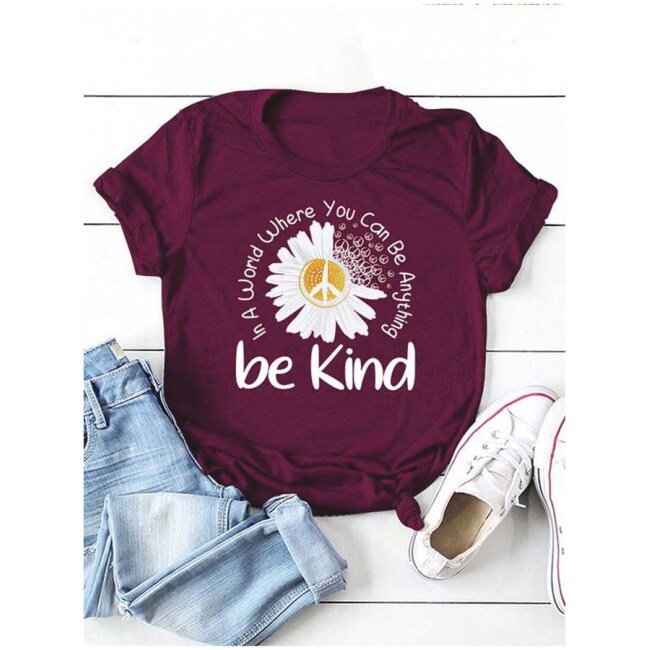 Be Kind Cotton Blends Casual Shirts & Tops