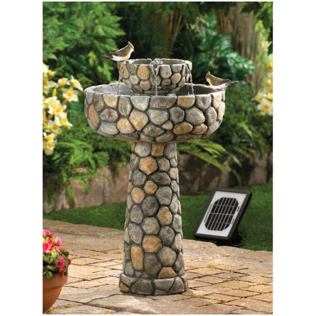 Wishing Well Solar Water Fountain