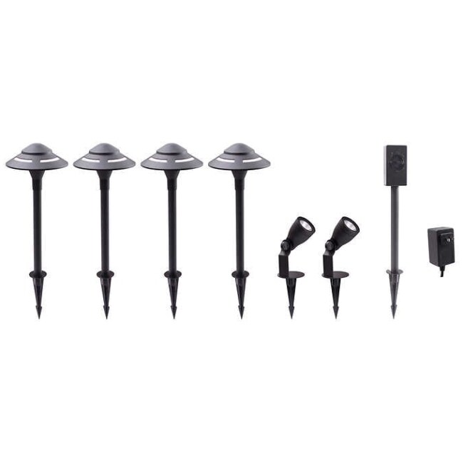 Energetic 6-piece LED Landscape Lighting Kit