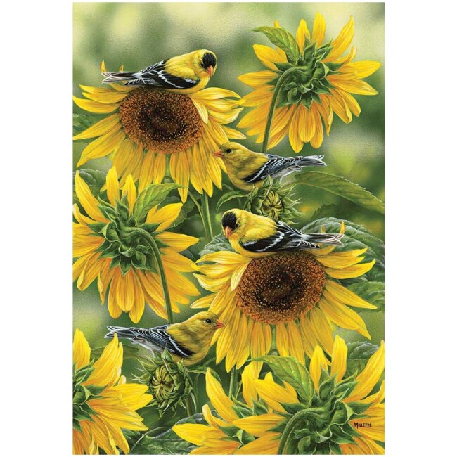 Troutville Summer Beauties 2-Sided Garden Flag