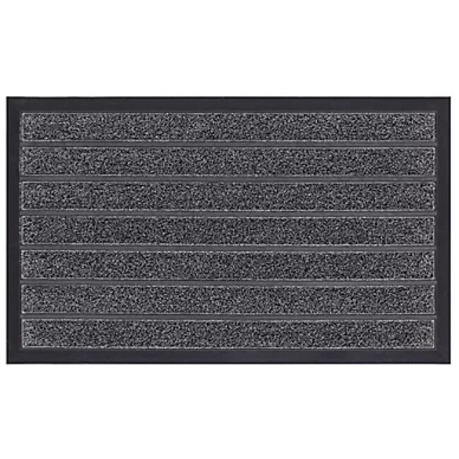 Simply Essential™ Clean Turf 17.5" x 29.3" Door Mat in Grey