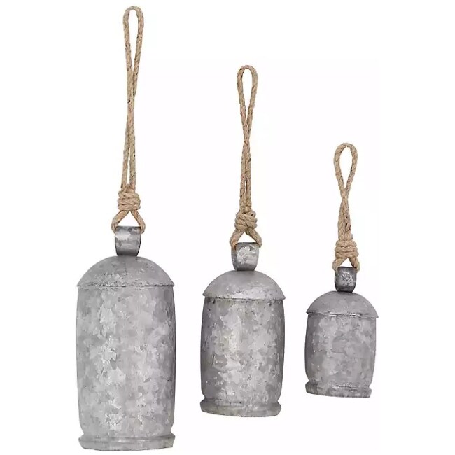 Cow Bell Wind Chimes, Set of 3