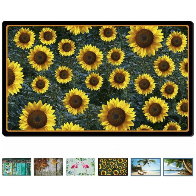 Welcome Doormat Front Door Mat Outdoor Indoor Entrance Doormat Low Profile