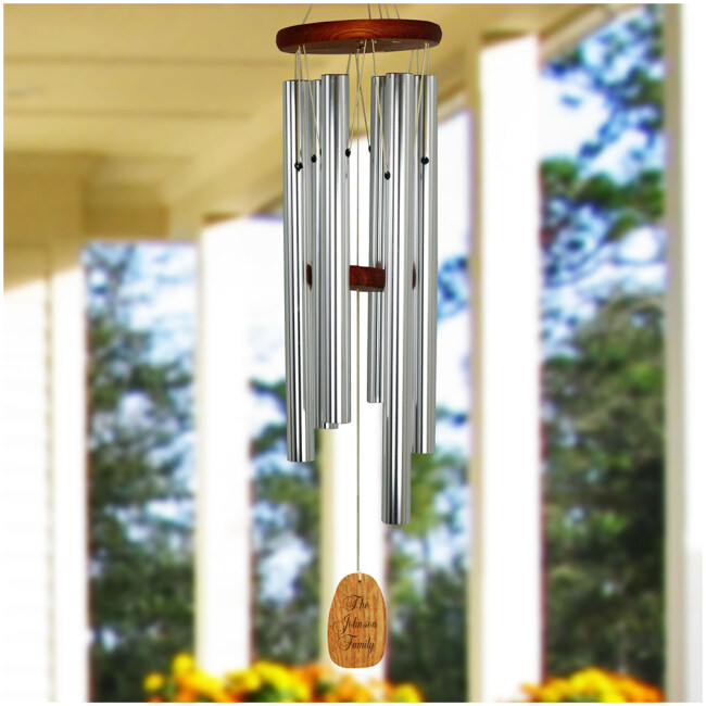 The Personalized Family Wooden Wind Chime