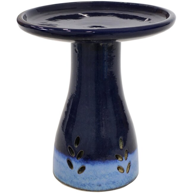 Sunnydaze Decor Classic Outdoor Ceramic Bird Bath