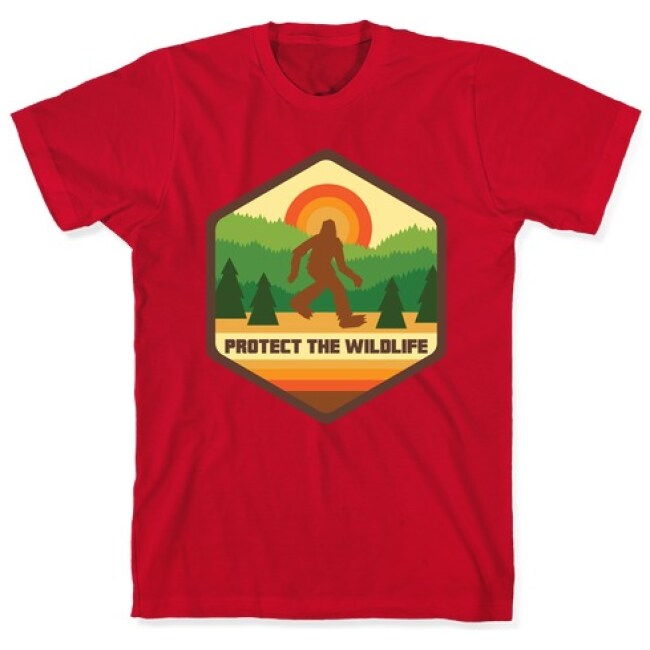 PROTECT THE WILDLIFE (BIGFOOT) T-SHIRT