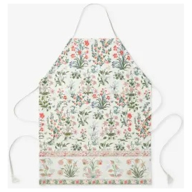 Summer Garden Cotton Apron