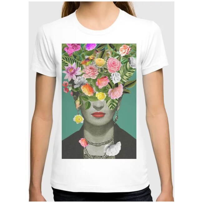 Frida Floral T Shirt - Image 2