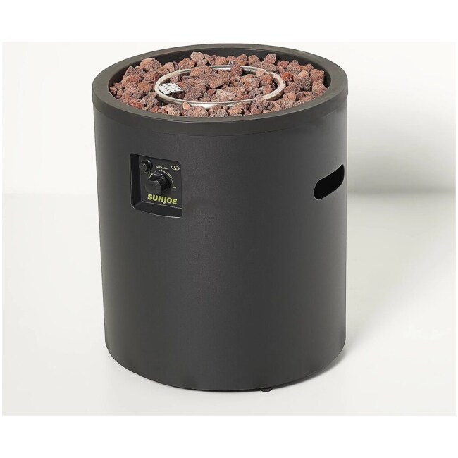 Sun Joe 23" Propane 50,000 BTU Fire Pit with Lava Rocks