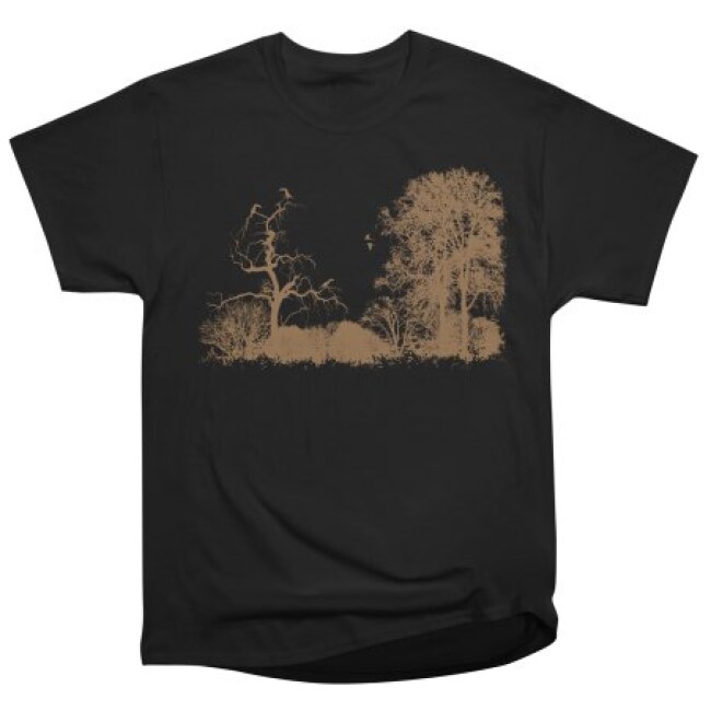 EXOTIC TREES AND BIRDS T-Shirt