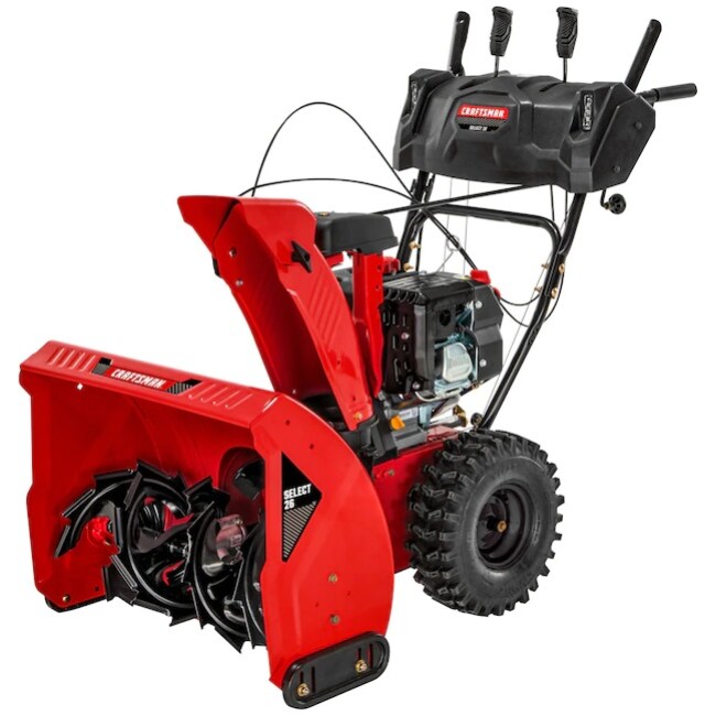 CRAFTSMAN  Select 26-in 243-cu cm Two-stage Self-propelled Gas Snow Blower with Push-button Electric Start