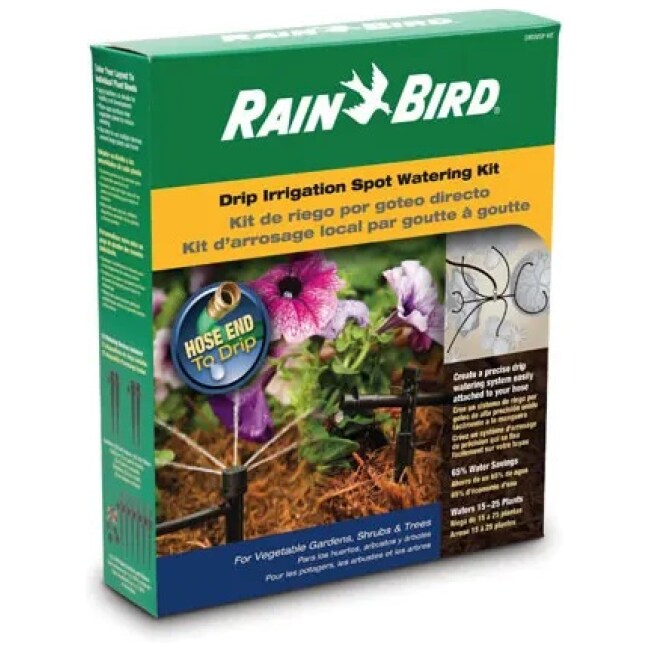 Hose End Drip Irrigation Spot-Watering Kit